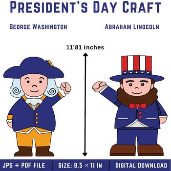 President's Day Craft Hats | George Washington & Abraham Lincoln Hats