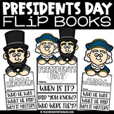 Presidents Day Craft Writing Activities Flip Book | Lincol