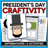 Presidents Day Craftivity |  Presidents Day Writing Kinder