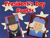 President's Day Crafts - Washington and Lincoln