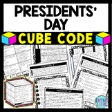 Presidents' Day Cube Stations - Reading Comprehension Acti
