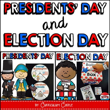 Preview of Presidents' Day & Election Day {Voting} BUNDLE