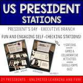 Presidents Day | Executive Branch | Stations | High School