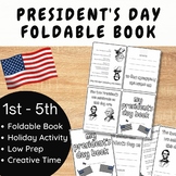 Presidents Day Foldable Book