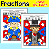 Presidents' Day Math Color by Fractions: George Washington
