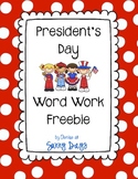 Presidents Day Freebie!