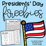 Presidents' Day Freebie