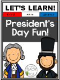 Presidents Day Fun! A Patriotic Mini-Unit [Biden/Harris]