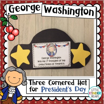 Preview of Presidents Day | George Washington | Three Corner Hat | Craft