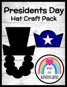 President's Day Craft Hats | George Washington & Abraham Lincoln Hats