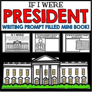 Preview of Presidents' Day Information and Writing Activity Mini Book Project