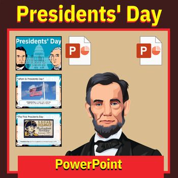 Preview of Presidents' Day Informational PowerPoint for K-2nd Grade
