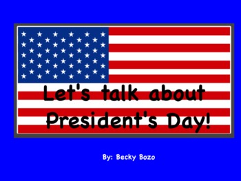 Preview of President's Day Introduction