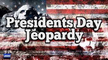 Preview of Presidents Day Jeopardy Game (Google Slides)