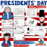 Presidents' Day | Famous US Presidents | Writing Prompts