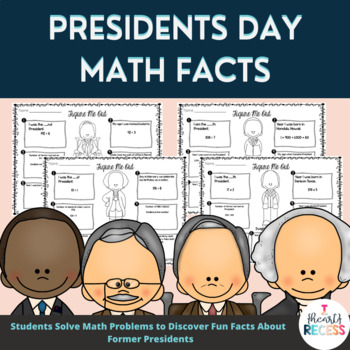 Preview of Presidents Day Math Facts