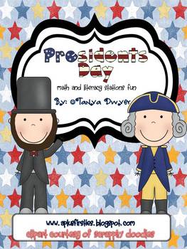 Preview of President's Day Mini Packet of Fun