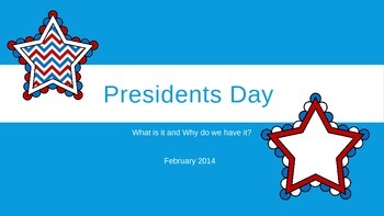 Preview of Presidents Day PowerPoint
