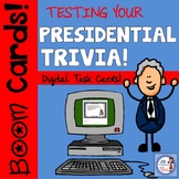 Presidents Day Presidential Trivia BOOM Cards