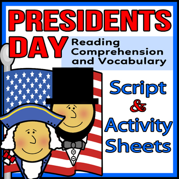Preview of Presidents Day - Readers Theater Holiday Script, Reading & Activity Packet