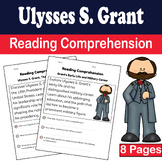 Presidents Day Reading Comprehension: Discover Ulysses S. 