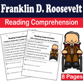 Presidents Day Reading Comprehension: Explore Franklin D. 