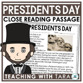 Presidents Day | Close Reading Passage