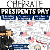 Presidents Day Reading Comprehension Passages Washington L