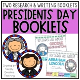Presidents Day Research Booklet and Writing Pages