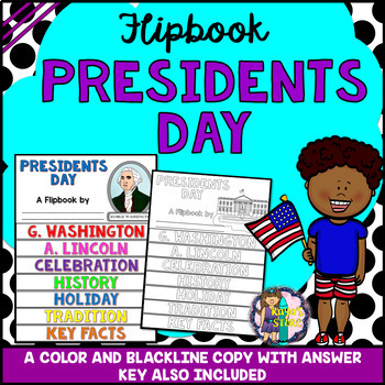 Preview of Presidents Day Research Flipbook (Washington’s Day Facts & Activities)