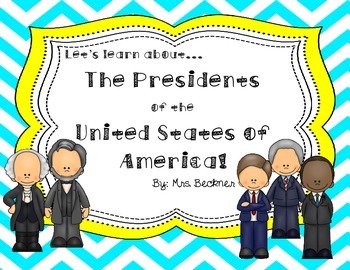 Preview of President's Day Research Project and Booklet