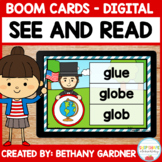 Presidents' Day See and Read - Boom Cards - Distance Learn