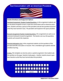 Presidents Day US President Text Message with Phone Template