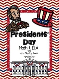 Presidents' Day Unit & Flip-Flap Book Math & ELA