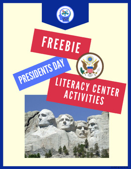 Preview of Presidents Day Vocabulary FREE No Prep WORD WORK Autism LITERACY