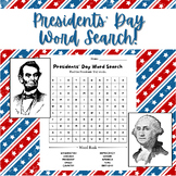 Presidents' Day Word Search