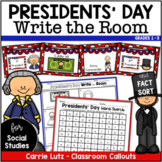 Presidents' Day Write the Room