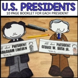 Presidents' Day Writing Activity