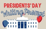 Presidents' Day Writing Prompts