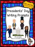 Presidents' Day Writing Prompts (3rd-5th) - Distance Learning