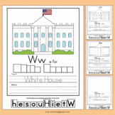 Presidents Day Writing White House Worksheets Activities T