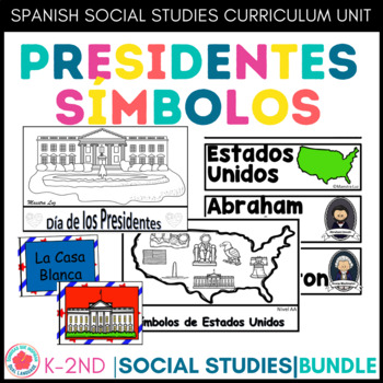 Preview of Presidents Day and United States Symbols Presidentes y Símbolos de EEUU