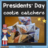 Cootie Catchers / Fortune Tellers - Presidents' Day Februa