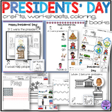 Presidents' Day or Election Crafts, Activities, Worksheets