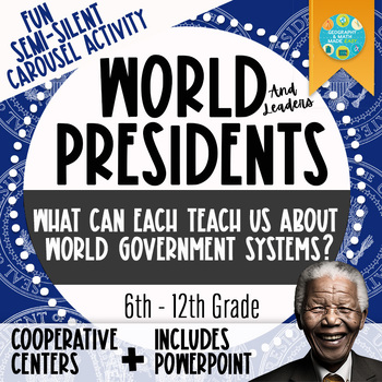 Preview of Presidents & World Leaders Around The World — Geography, Government, Civics