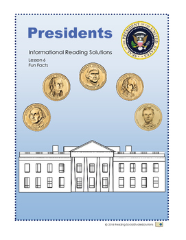 Preview of Presidents 06 - Fun Facts - Distance Learning
