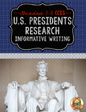 Presidents Research Report:Multi-Draft Informative Writing