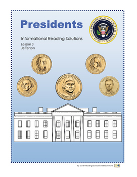 Preview of Presidents 03 - Jefferson - Distance Learning