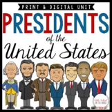 Presidents Day No Prep Unit | Print and Digital