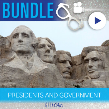 Preview of Presidents and Government Video & Activities Bundle